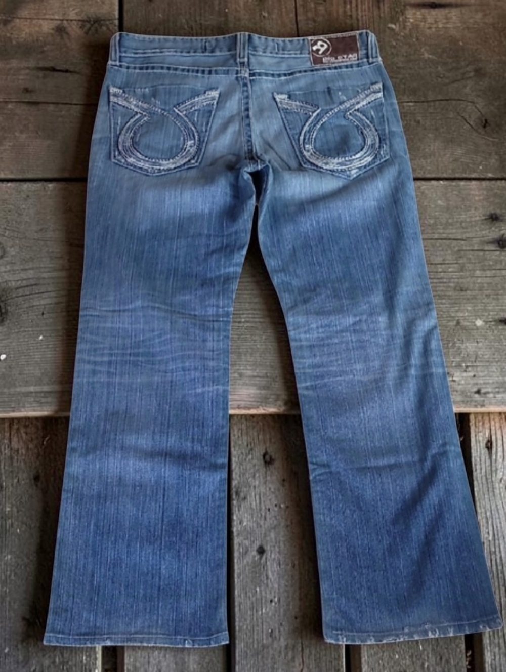 BIG STAR Sz-36R PIONEER BOOTCUT JEANS VINTAGE Y2K EUC